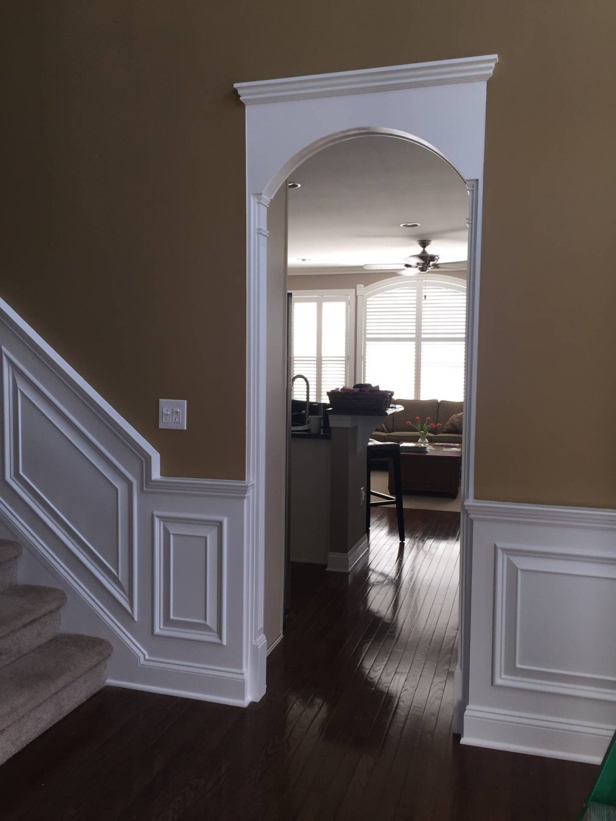 Арка полукруглая межкомнатная