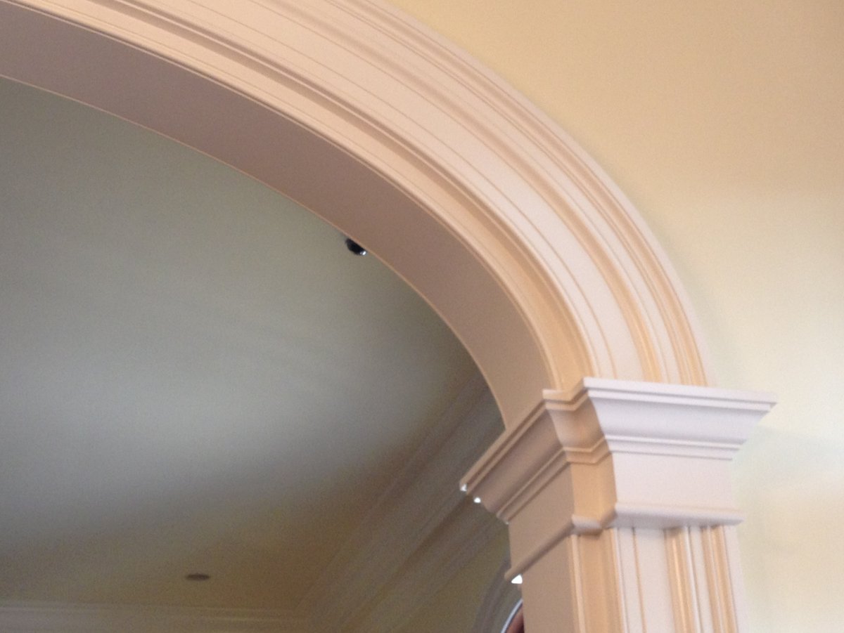 Арка Палермо белый ясень