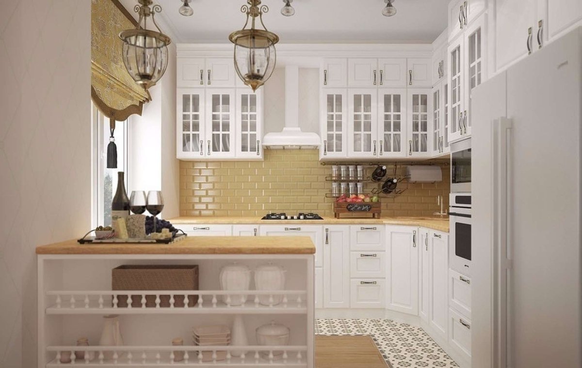 Кухня Неоклассика серая