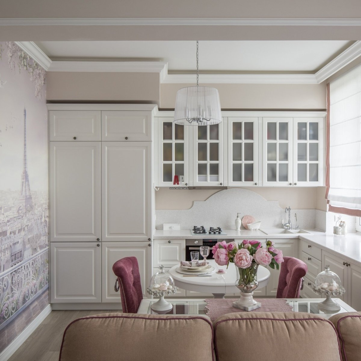 Сталинка в скандинавском стиле