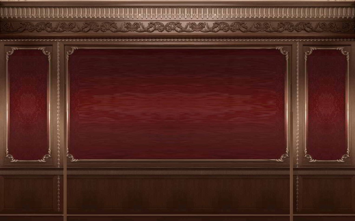 Стеновые панели красное дерево