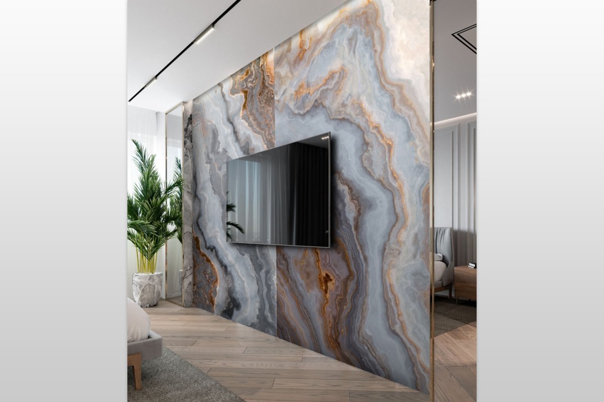 Гибкий камень на кухне