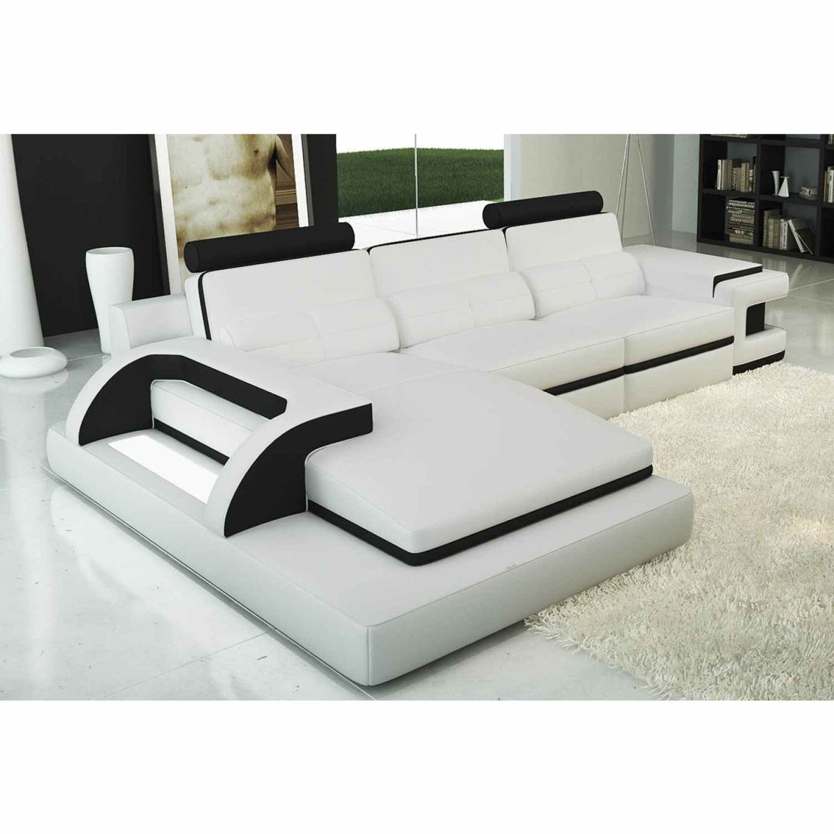 Диван в стиле Хай тек