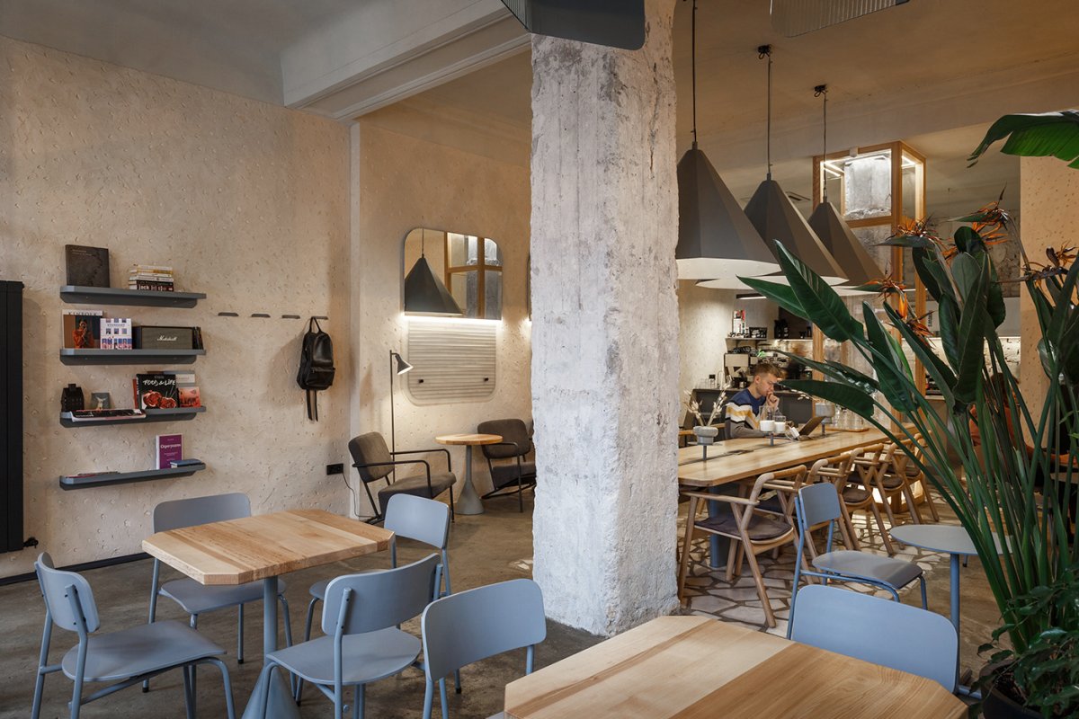 Интерьер кофейни