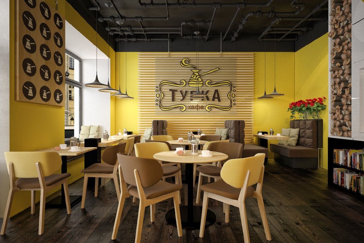 Маленькое уютное кафе