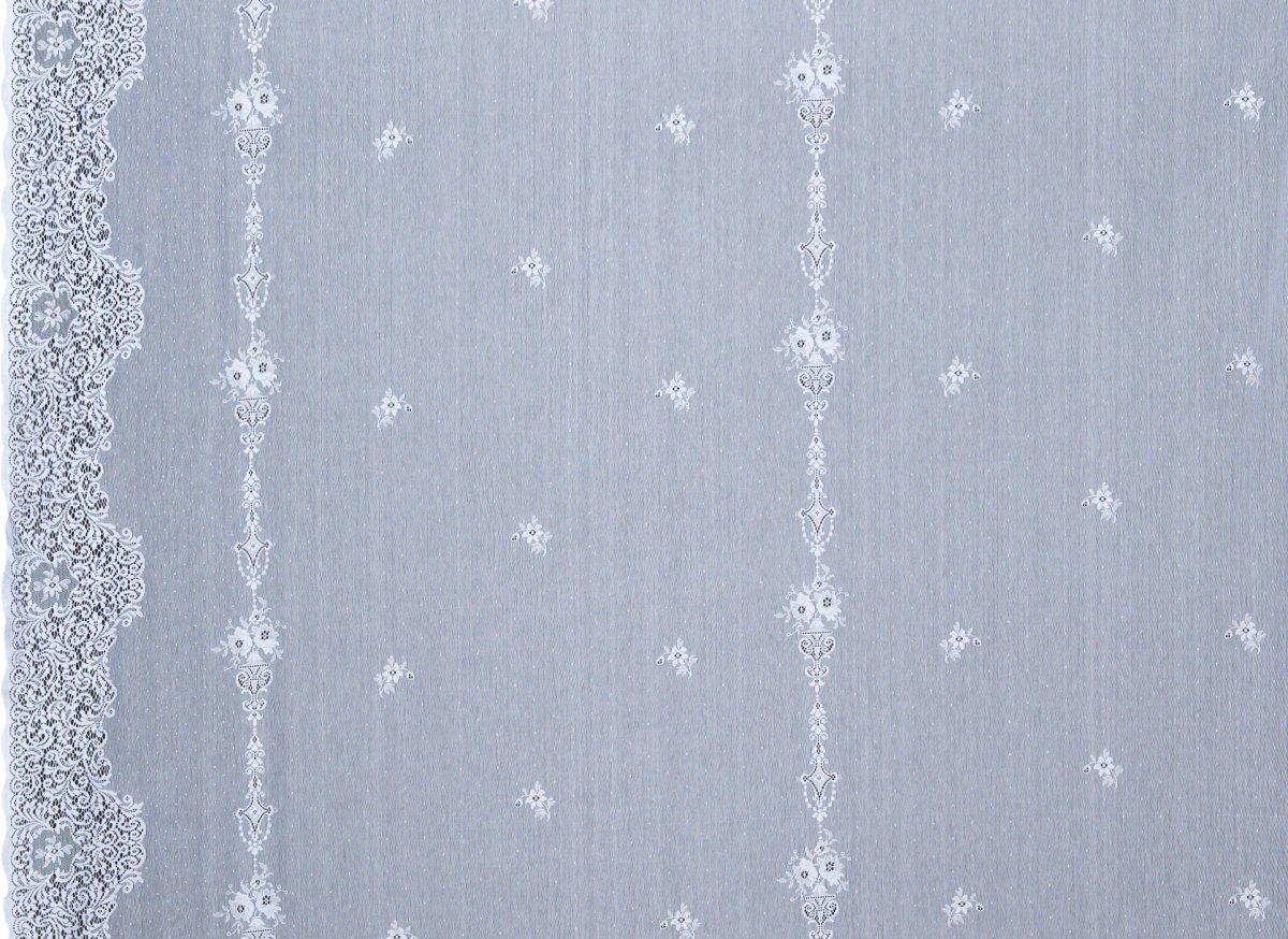 Старую тюль белая