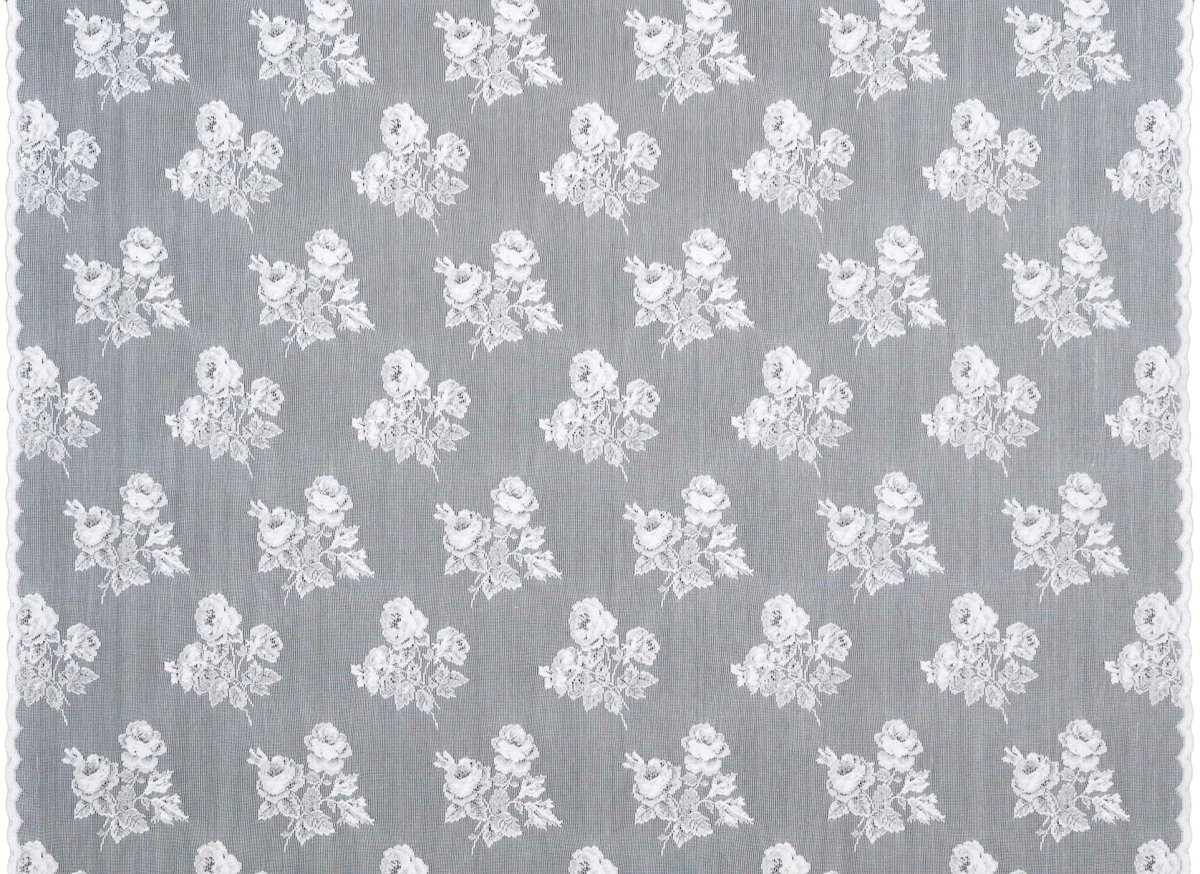 Занавески белые прозрачные