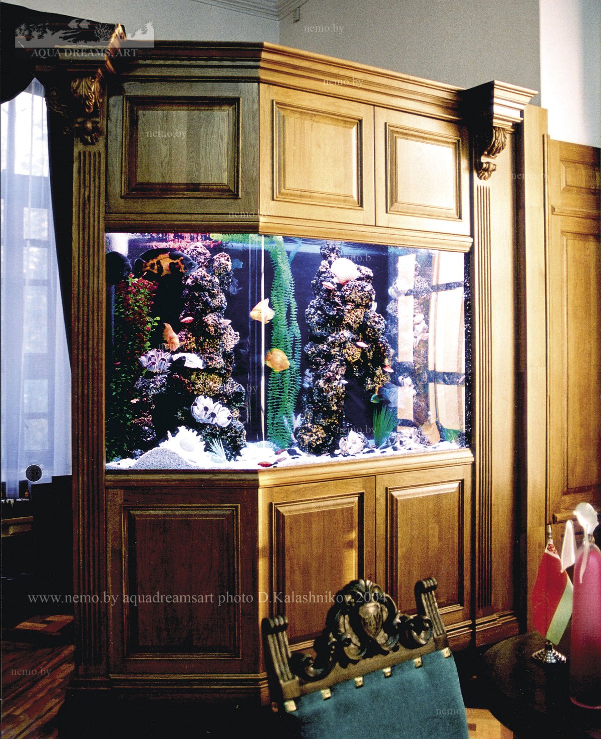 Аквариум в интерьере