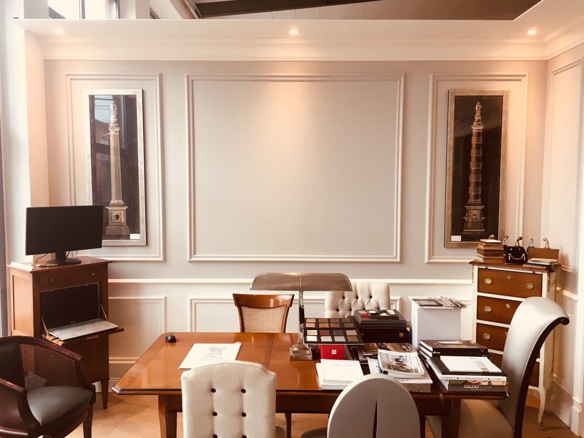 Кабинет в колониальном стиле