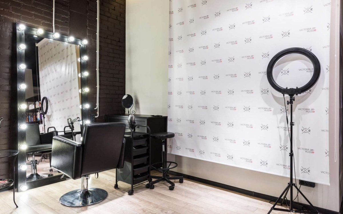 Фотозона в парикмахерской