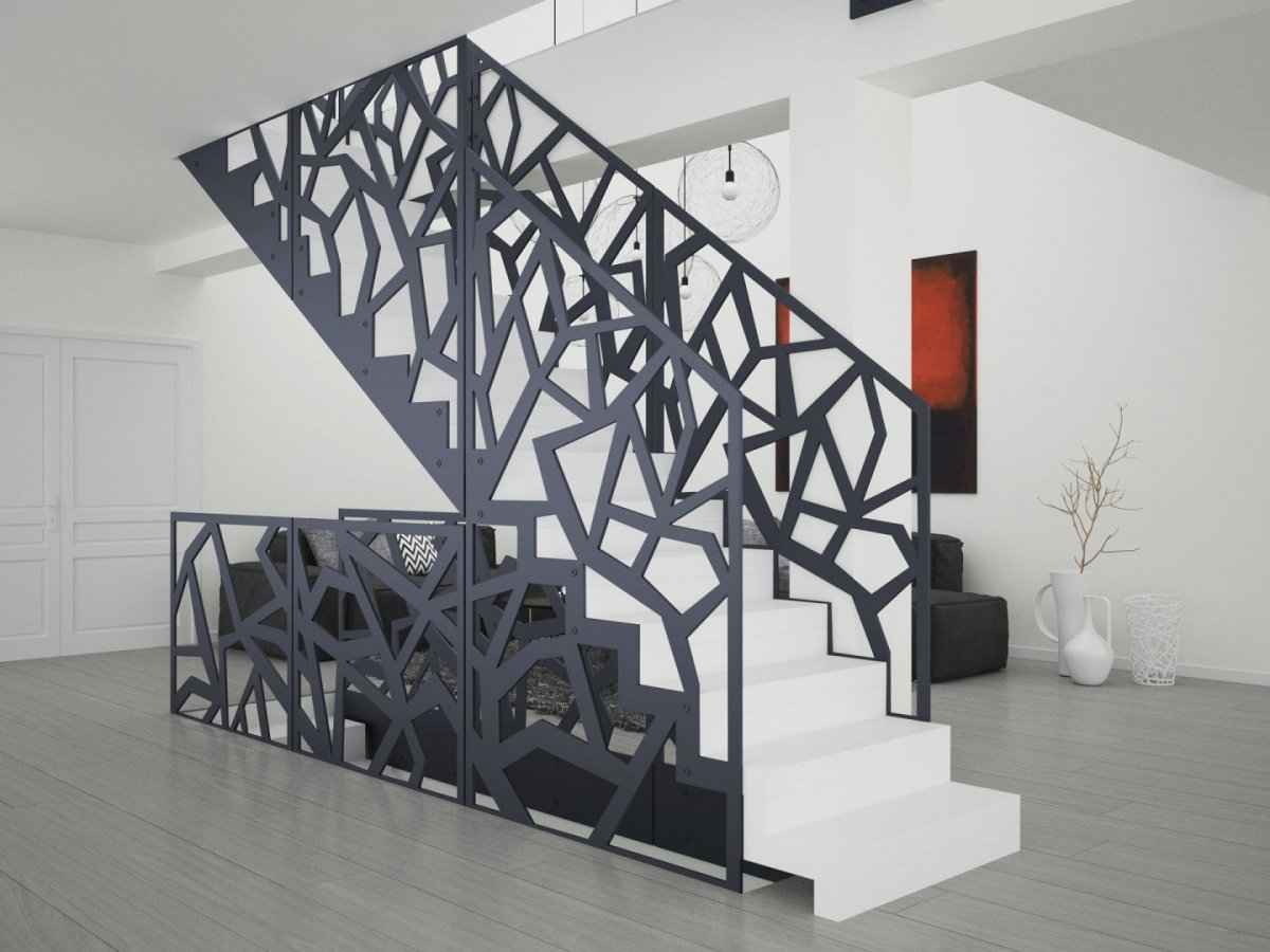 Лестничные ограждения из фанеры