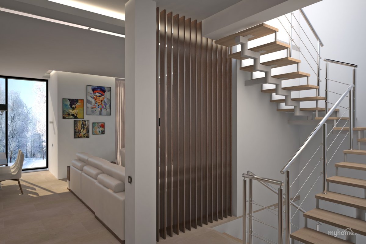 Ограждение лестницы