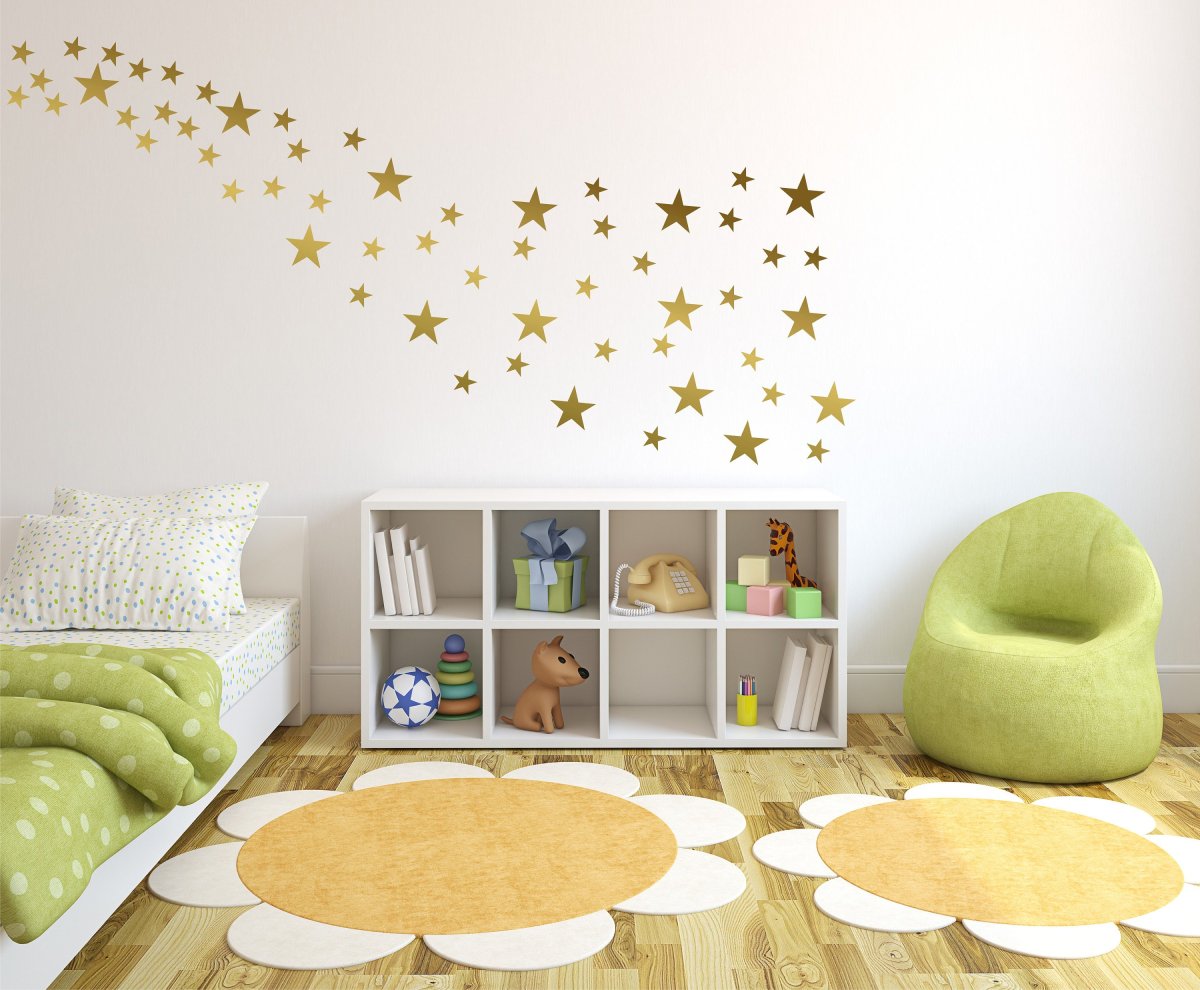 Украсить стену на новый год ночь