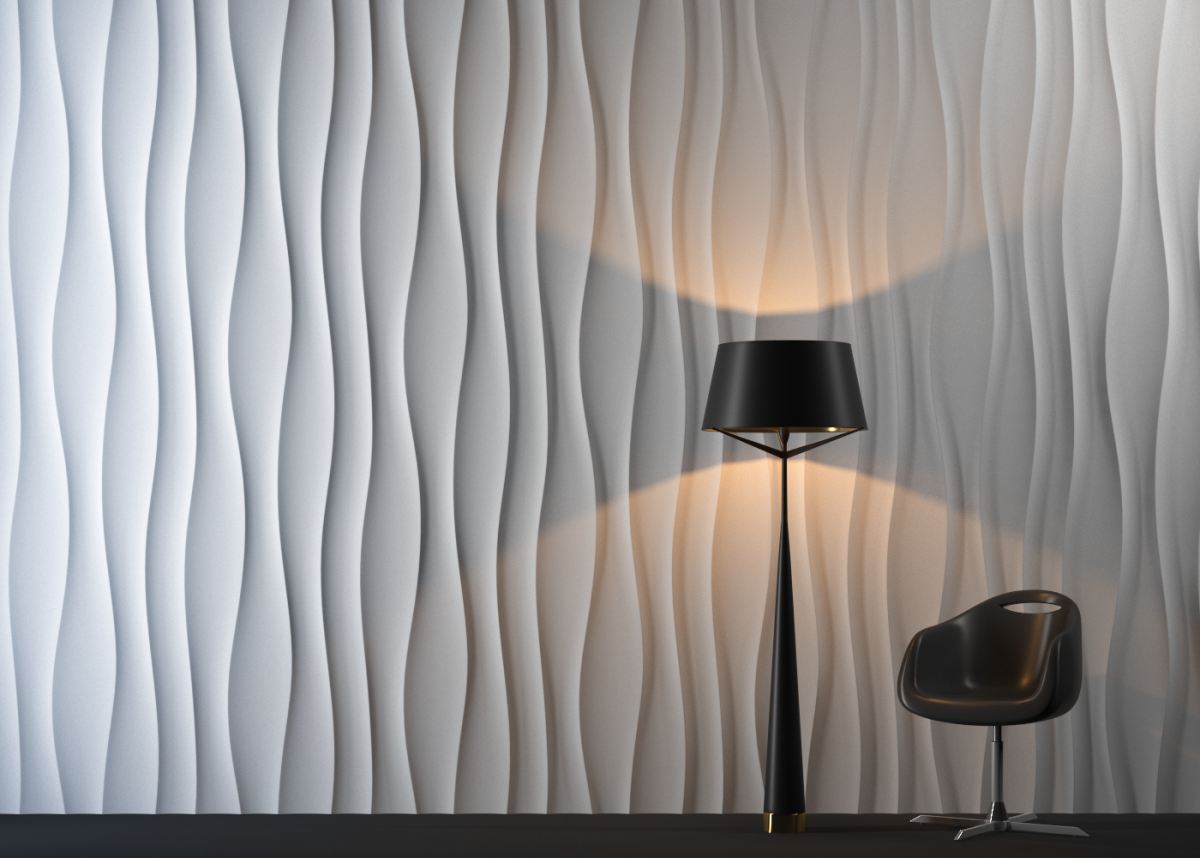 Flower 3d панель для стен NMC