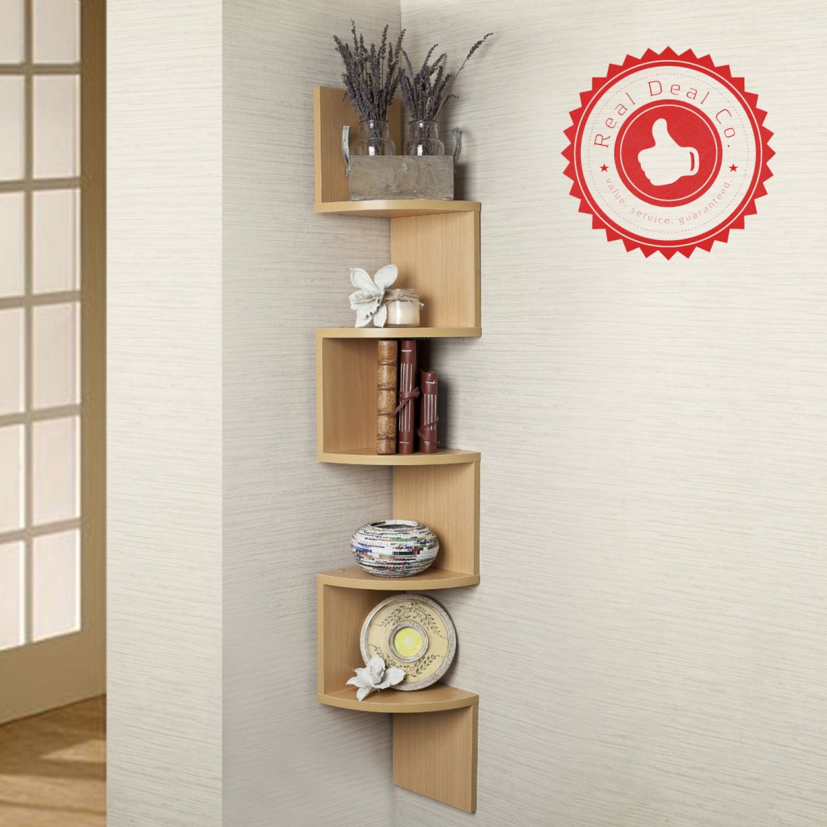 Полукруглый стеллаж