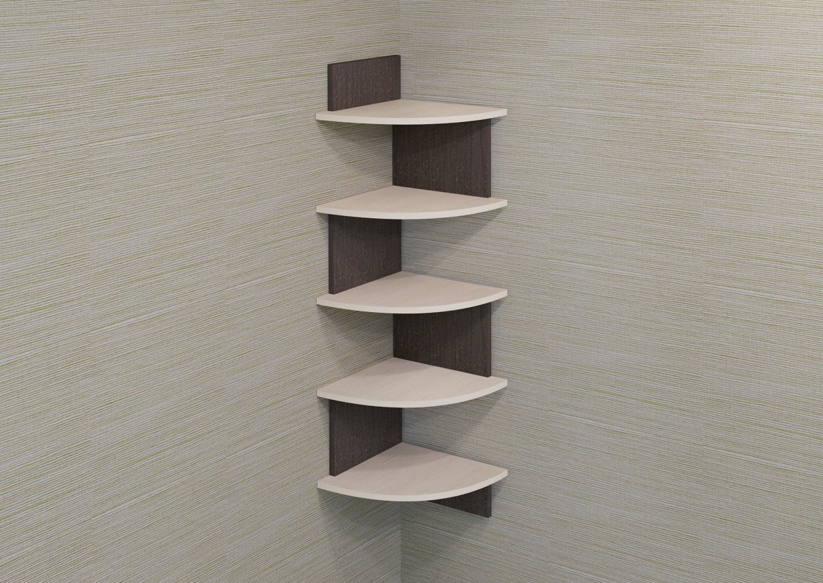 Открытый стеллаж с полками на кухню