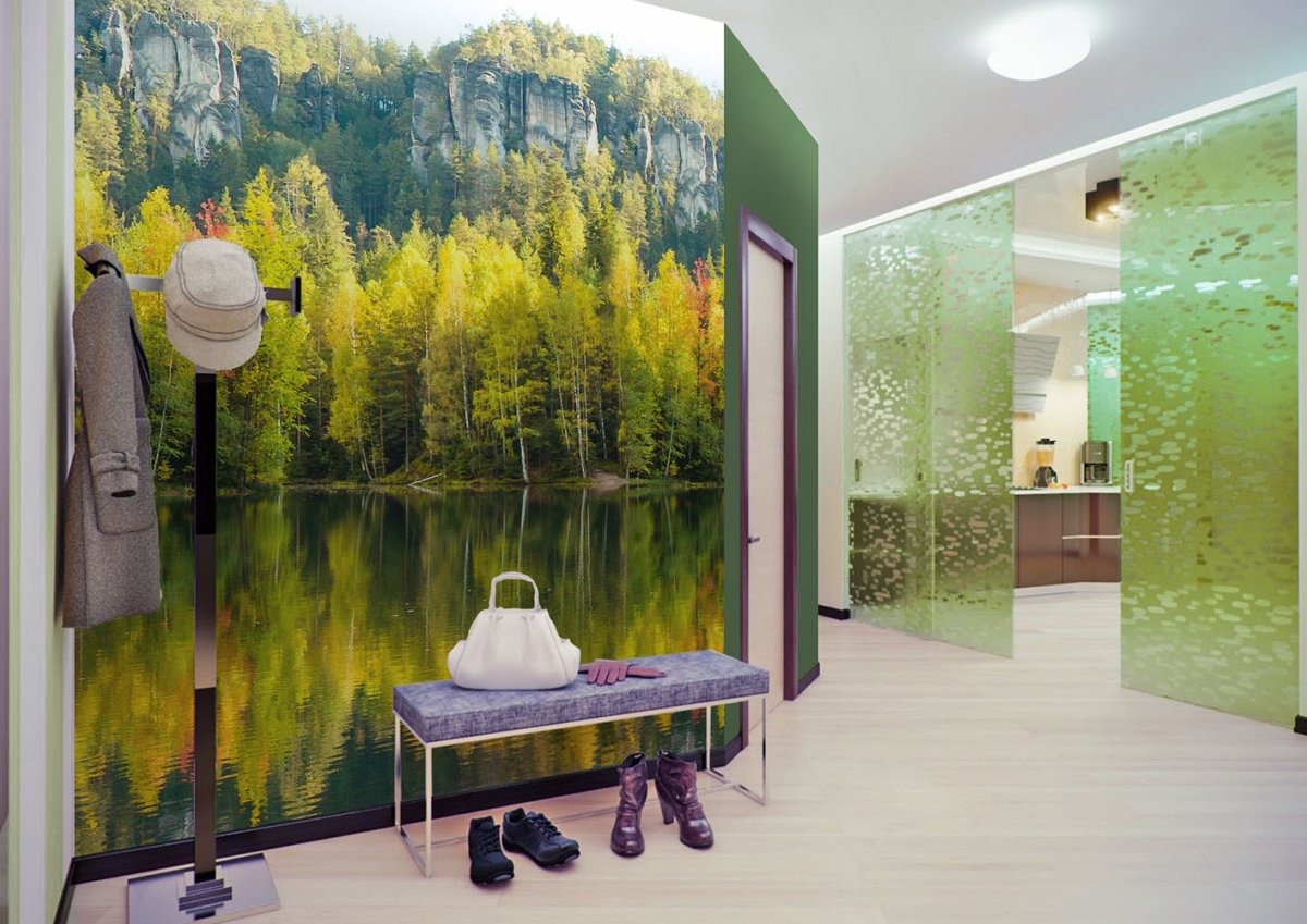 Наливной пол 3д для кухни