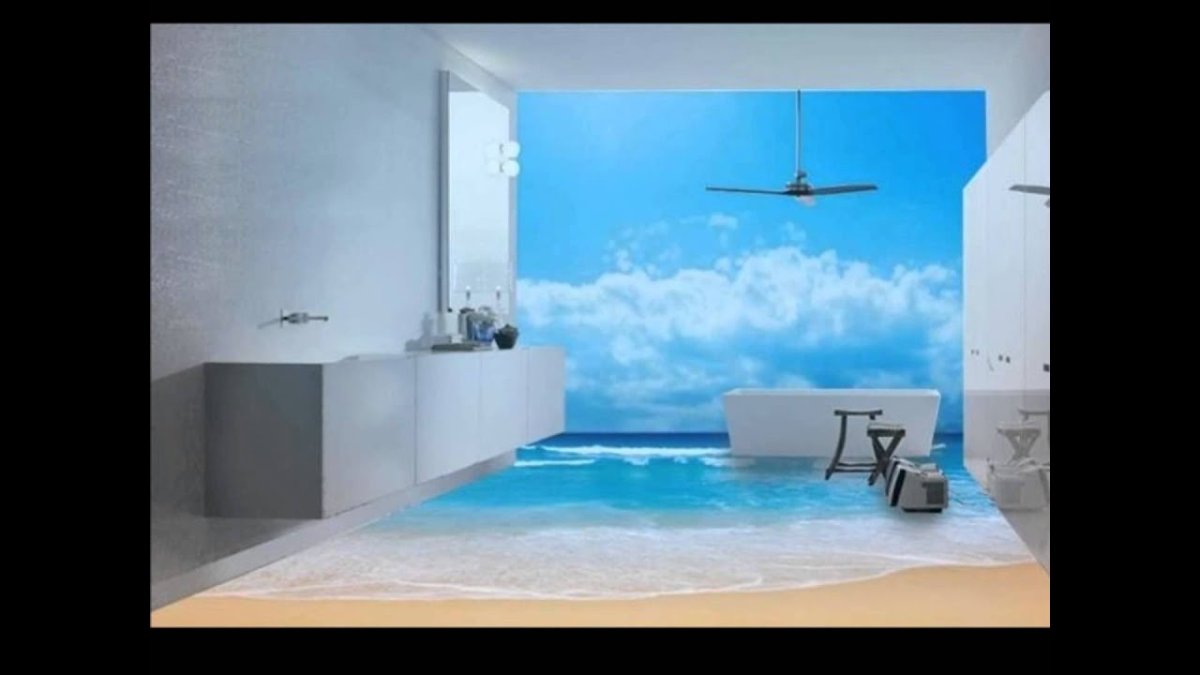 Панорамные фотообои в интерьере