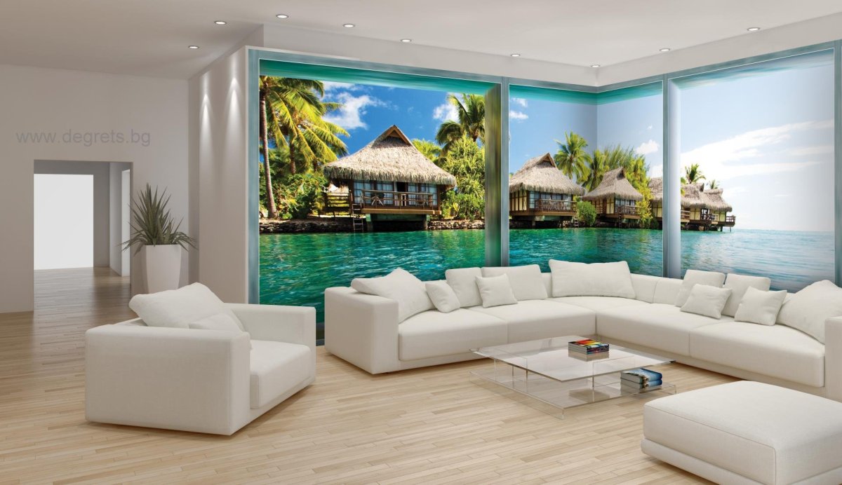 Роспись стен в бассейне