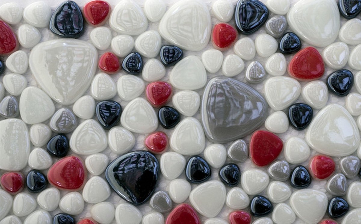 Коврик из гальки