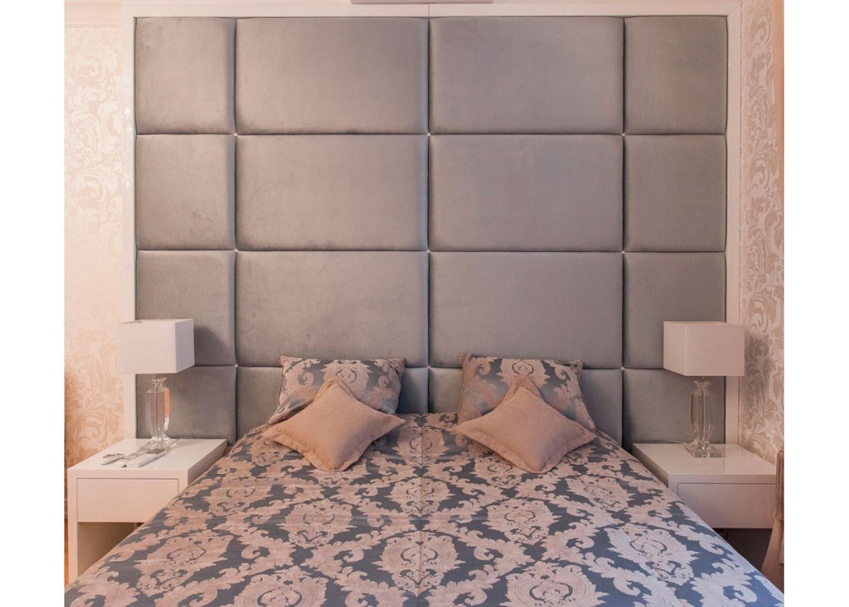 Мягкая стена за кроватью