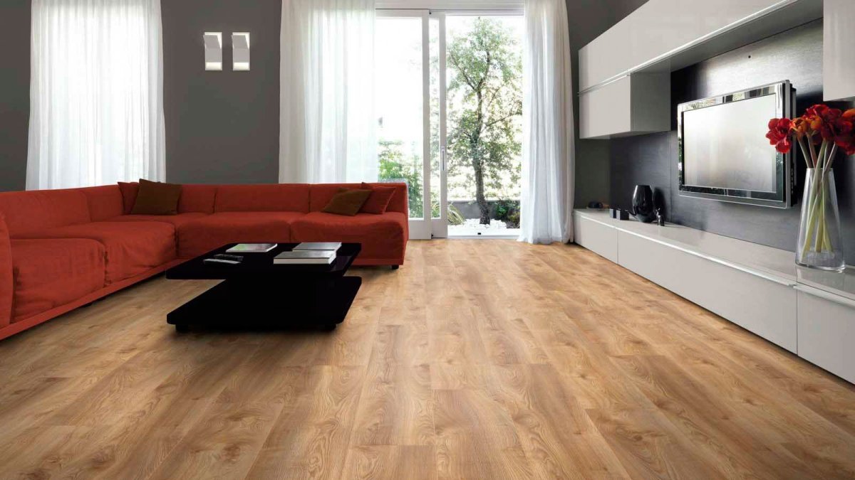 Интерьер с темным полом планировка