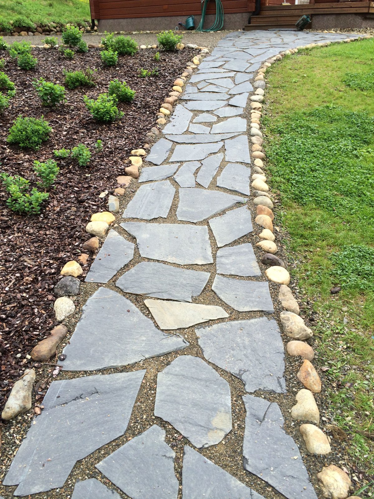 Сланец мощение