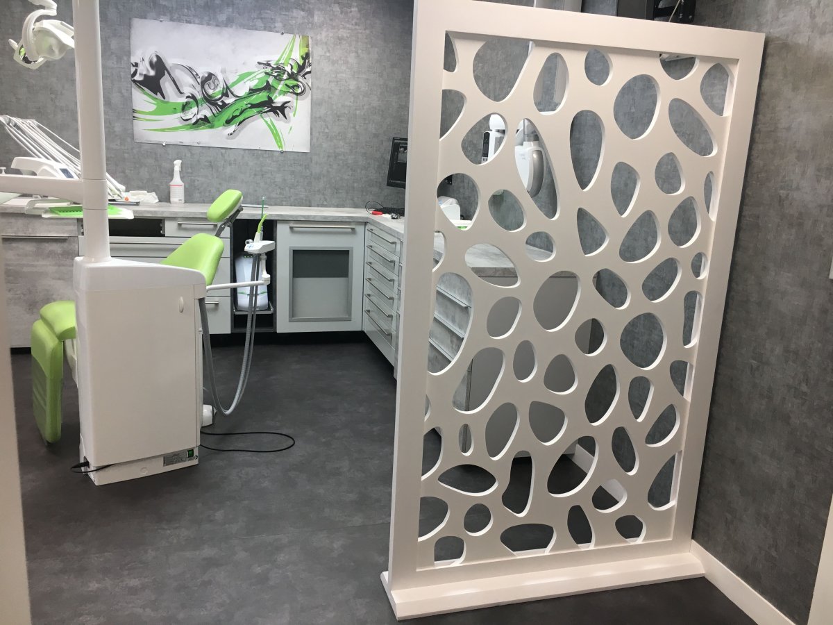 Декоративные перегородки в интерьере