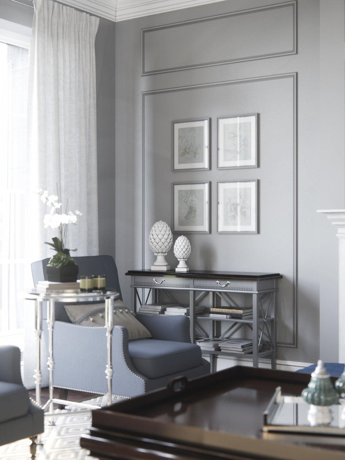 Американская классика в интерьере