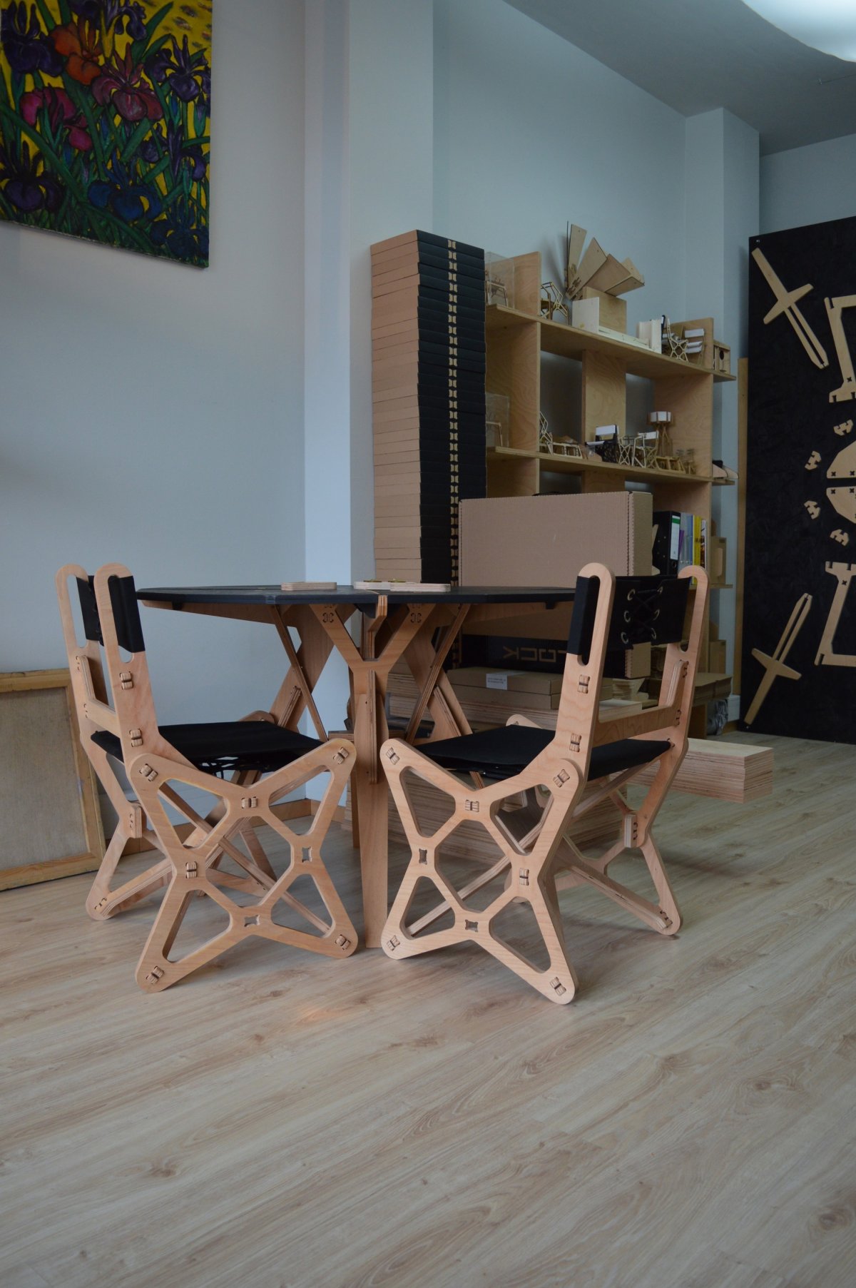 Креативная мебель из фанеры