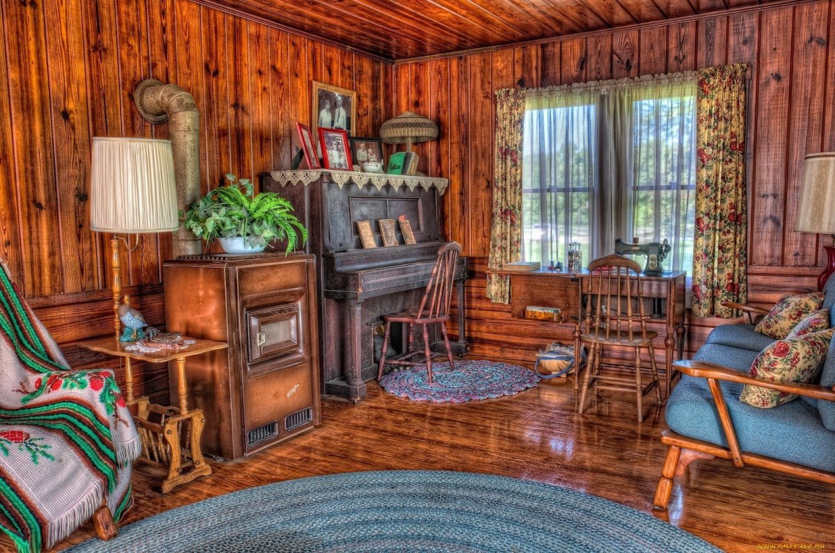 Изба пятистенка интерьер