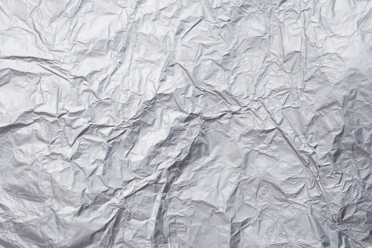 Мятая фольга