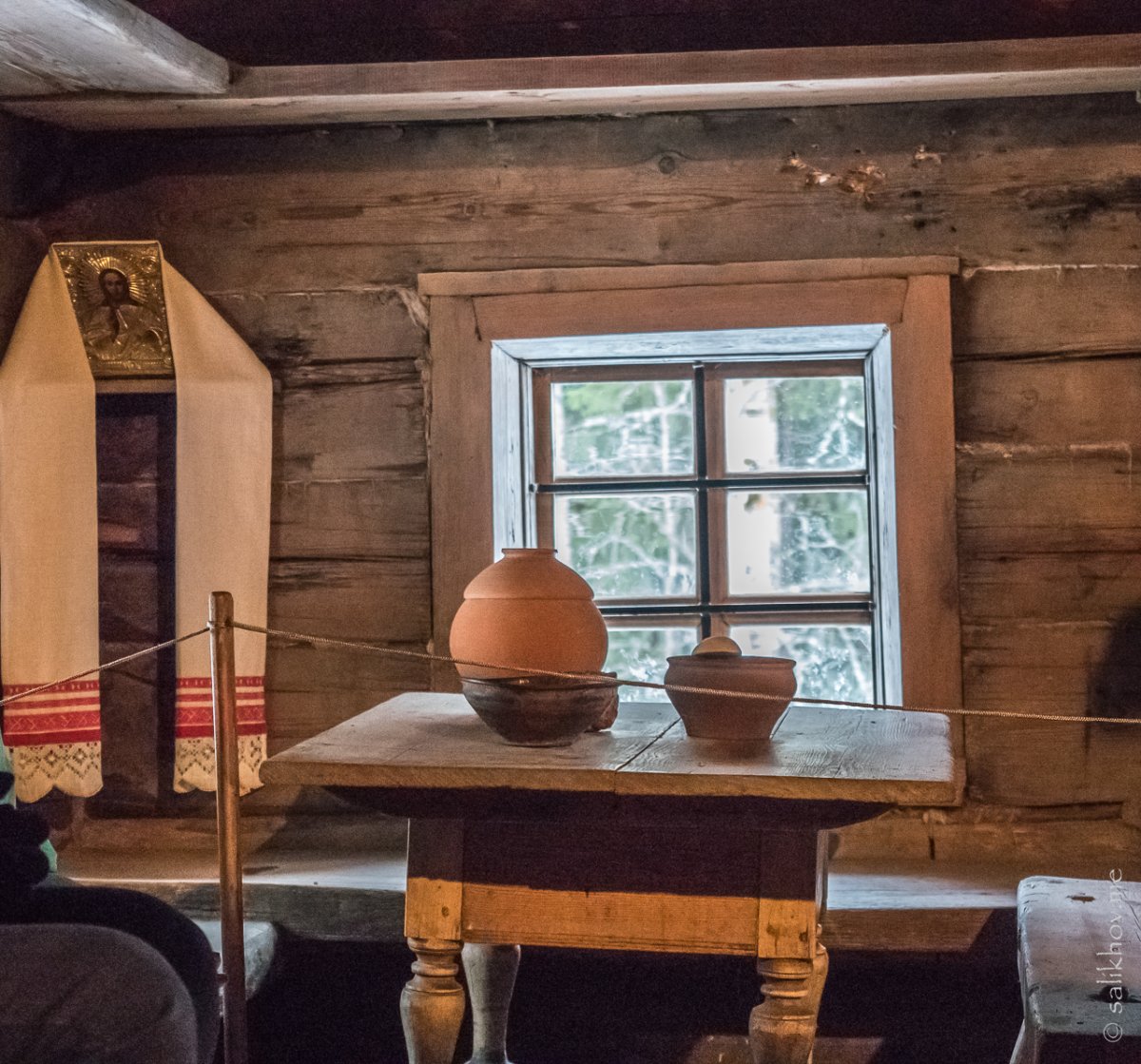 Полати в крестьянской избе