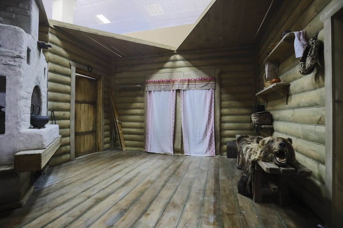 Интерьер дачного домика