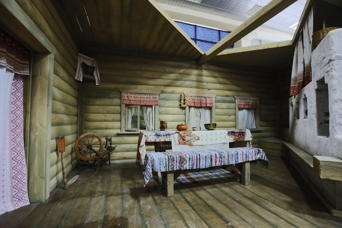 Дом в русском народном стиле