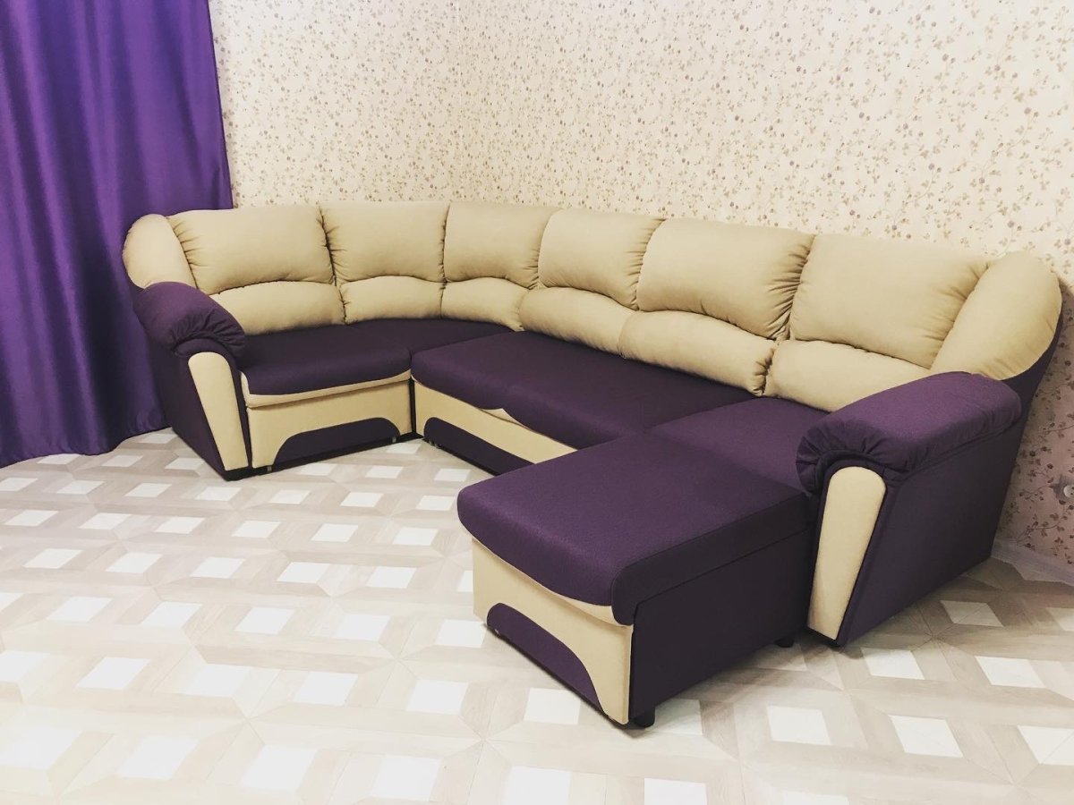 Обшивка углового дивана