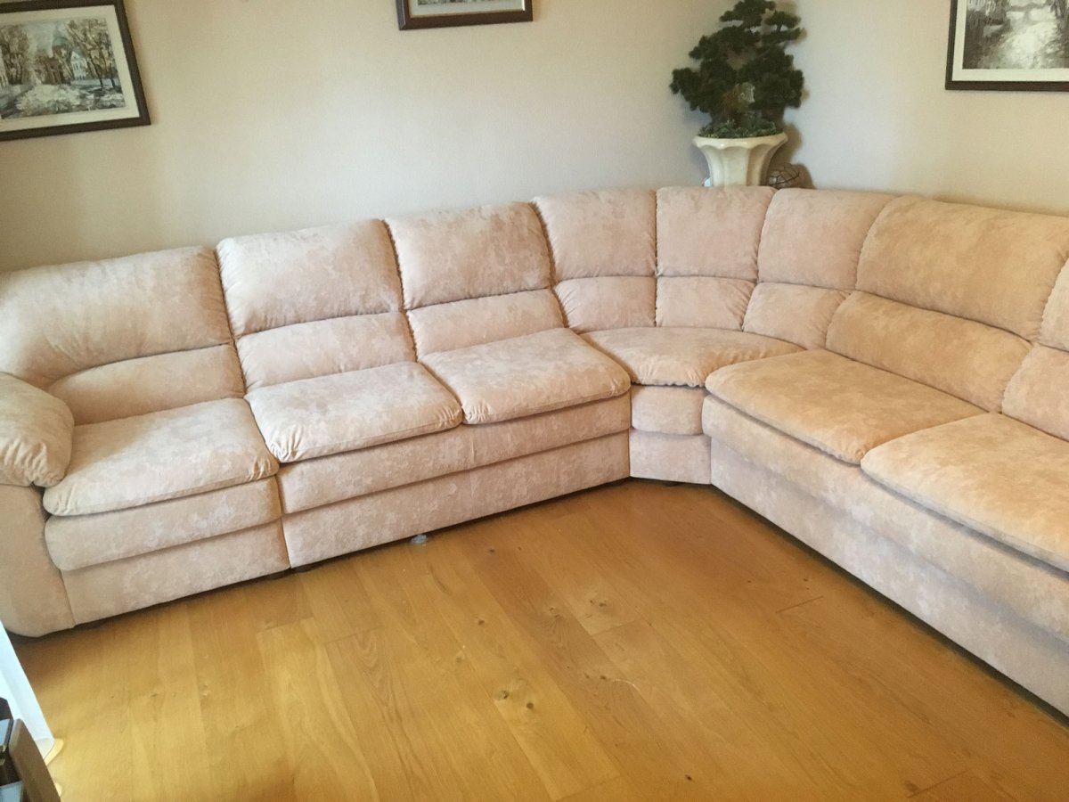 Диван кэмел с оттоманкой