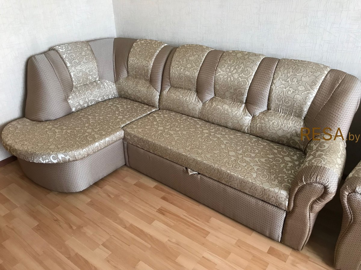 Перетяжка мебели светлые тона