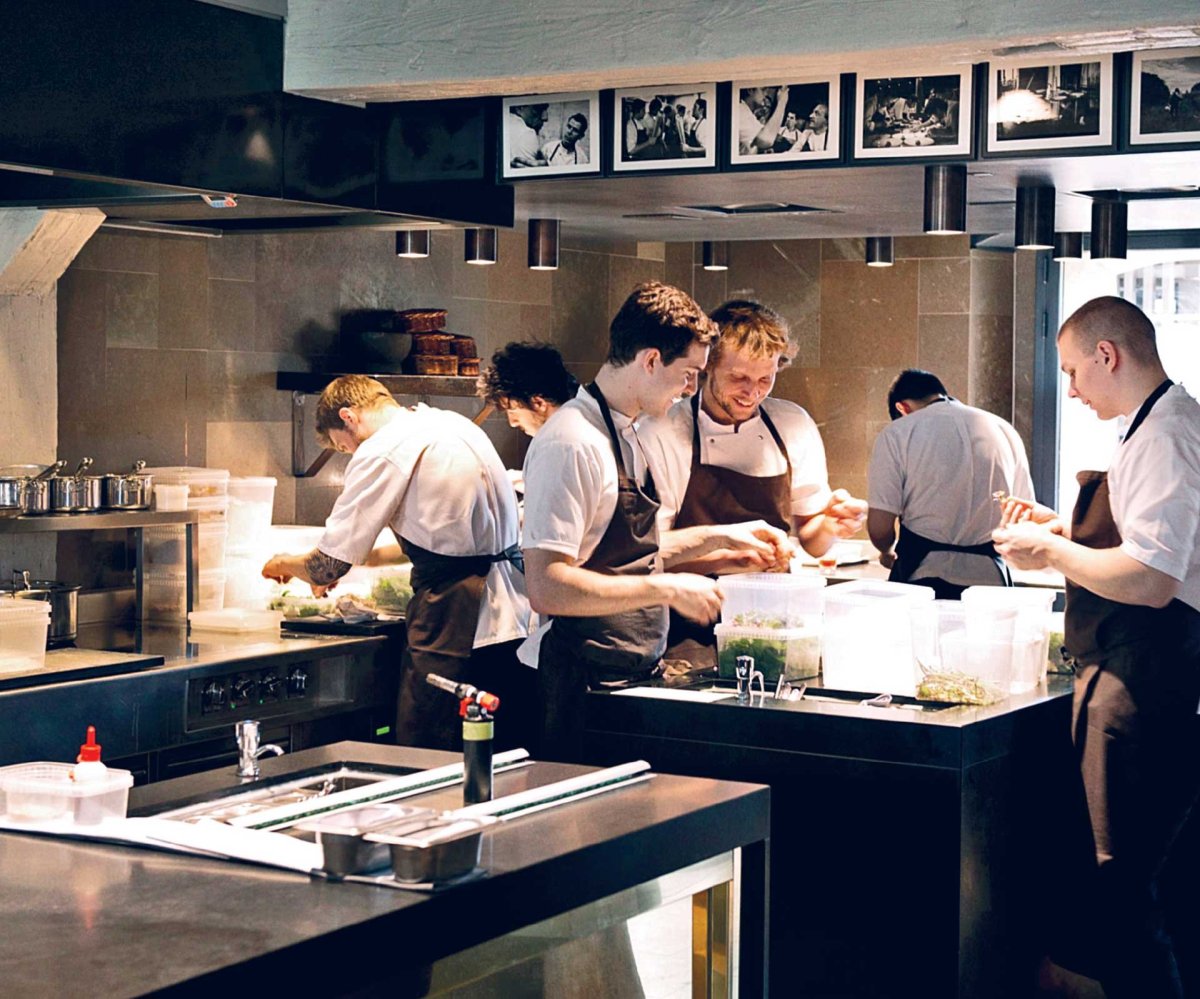 Кухня ресторана noma