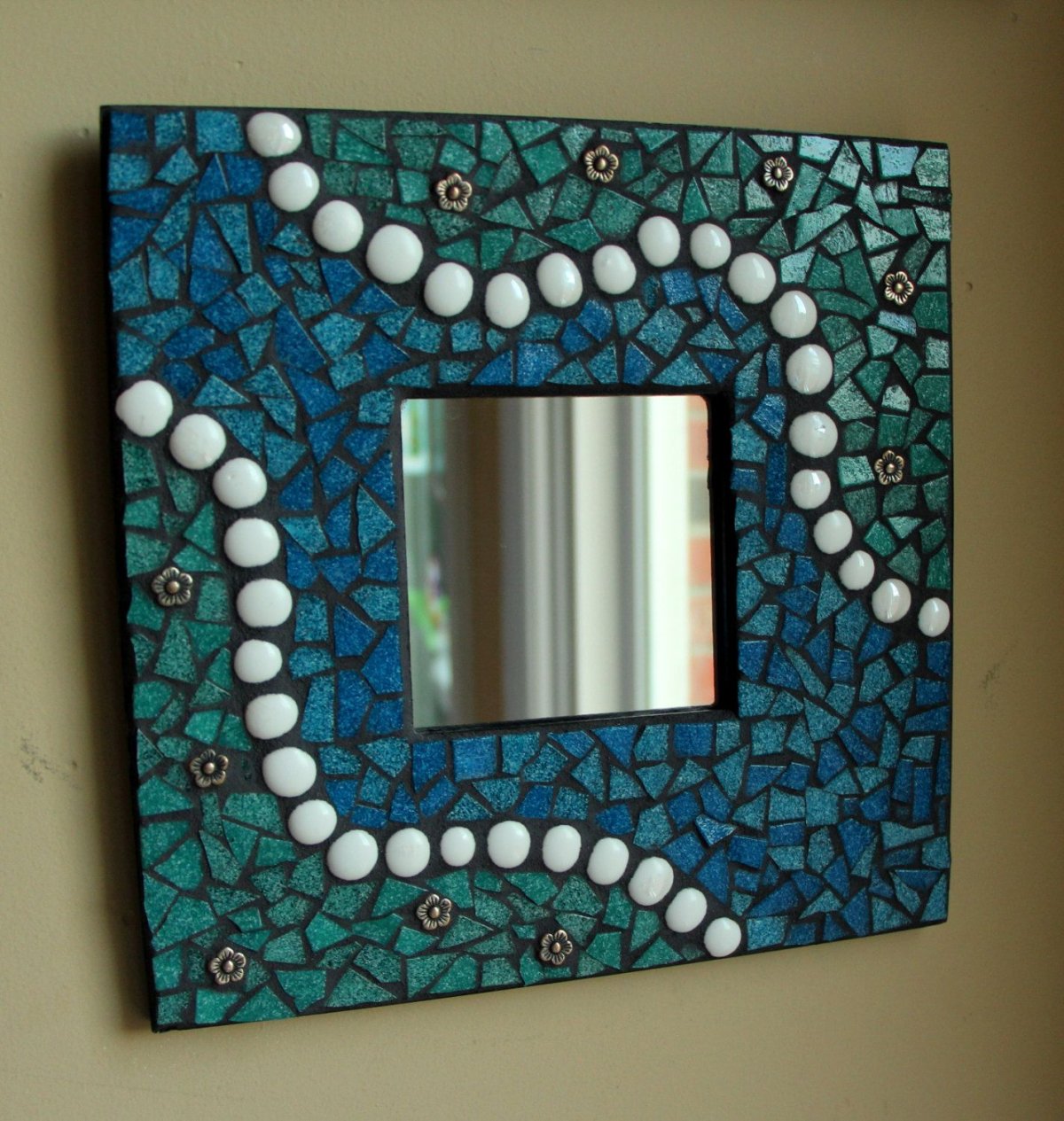 Mosaic Glass frame of Mirror