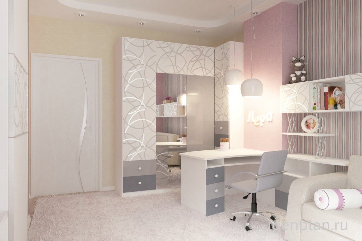 Комната для девочки подростка