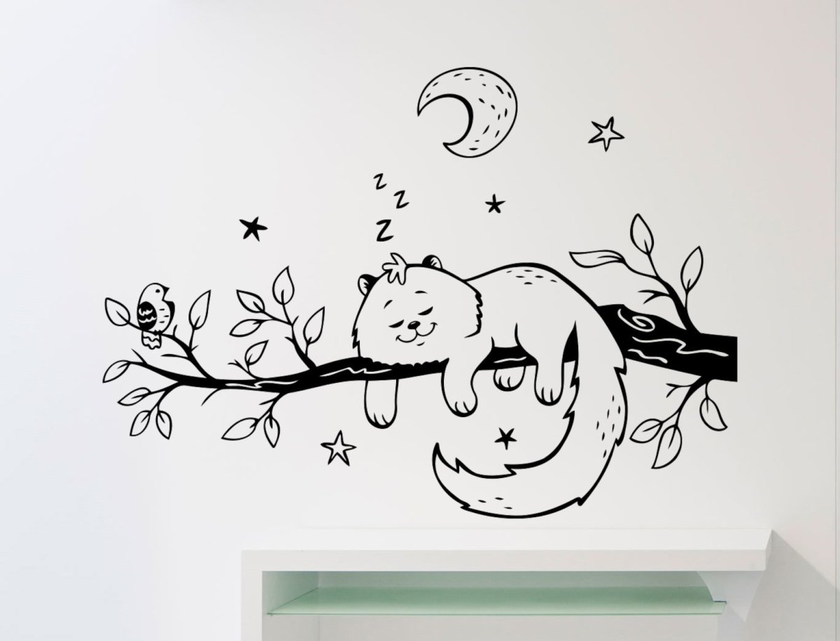 Веселые трафареты на стену