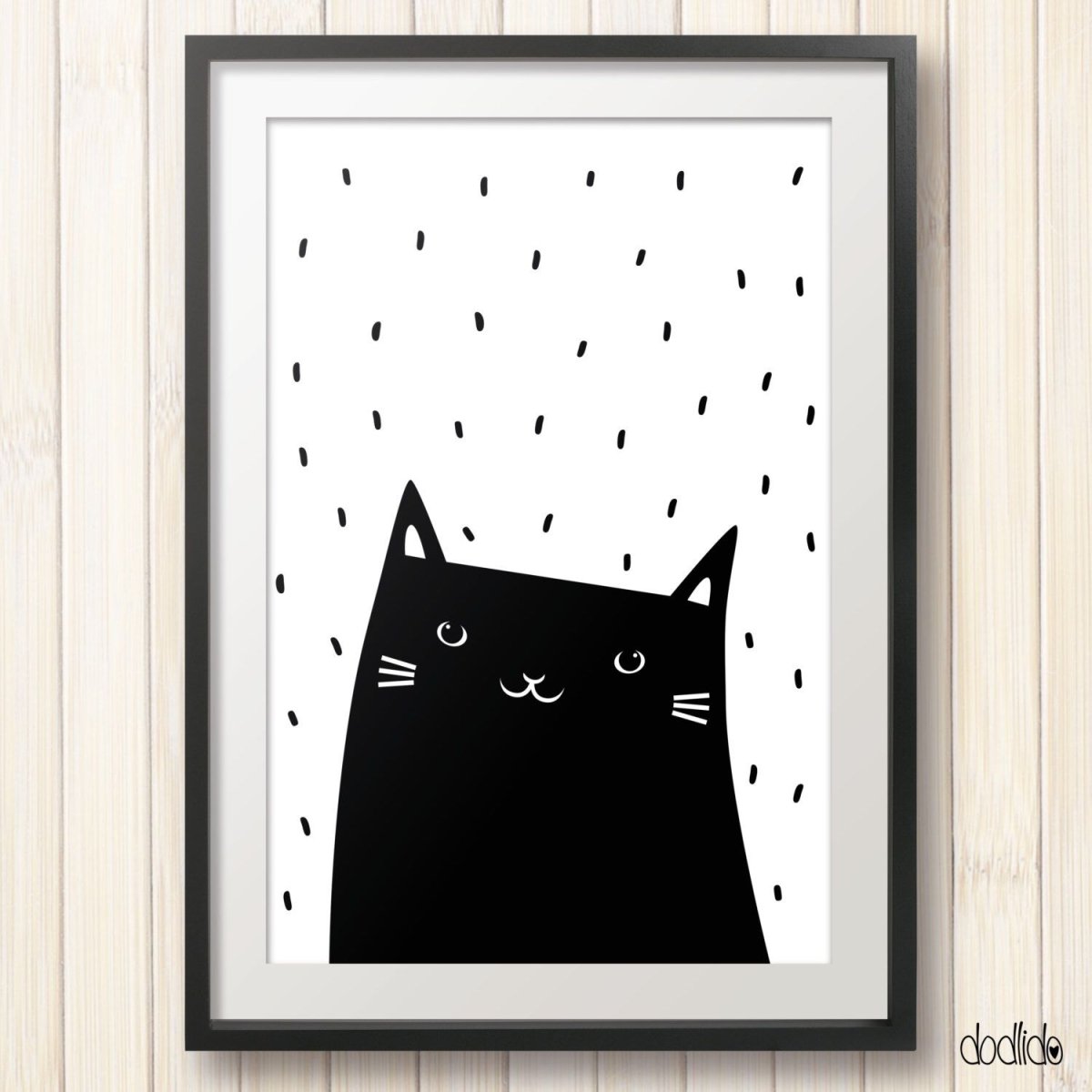 Кот в скандинавском стиле