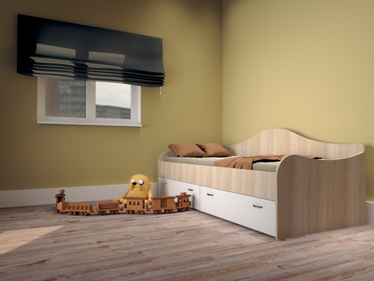 Кровать детская икеа Криттер размер матраса