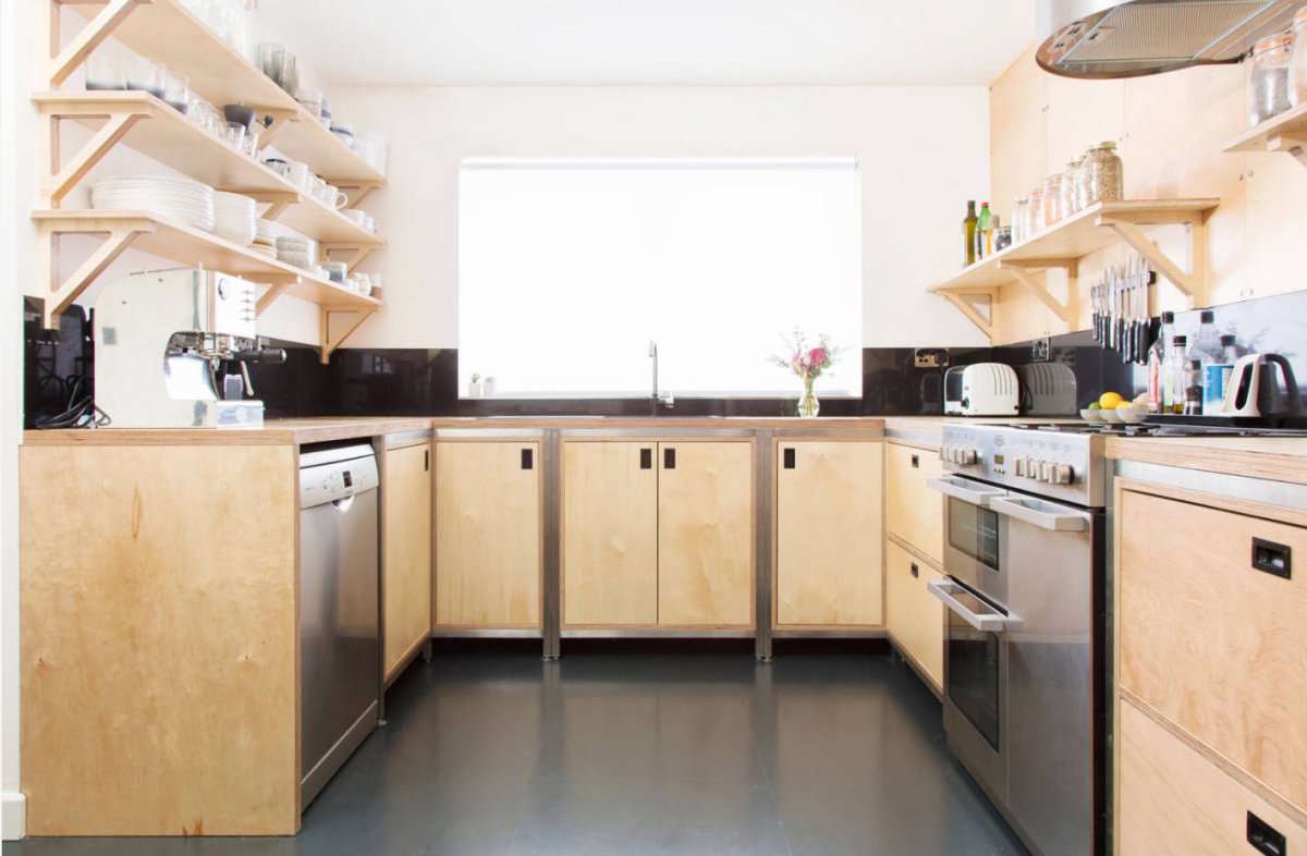 Двухрядная кухня икеа