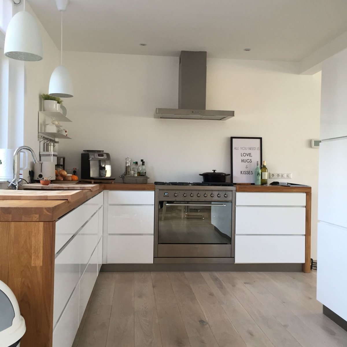 П-образная кухня икеа