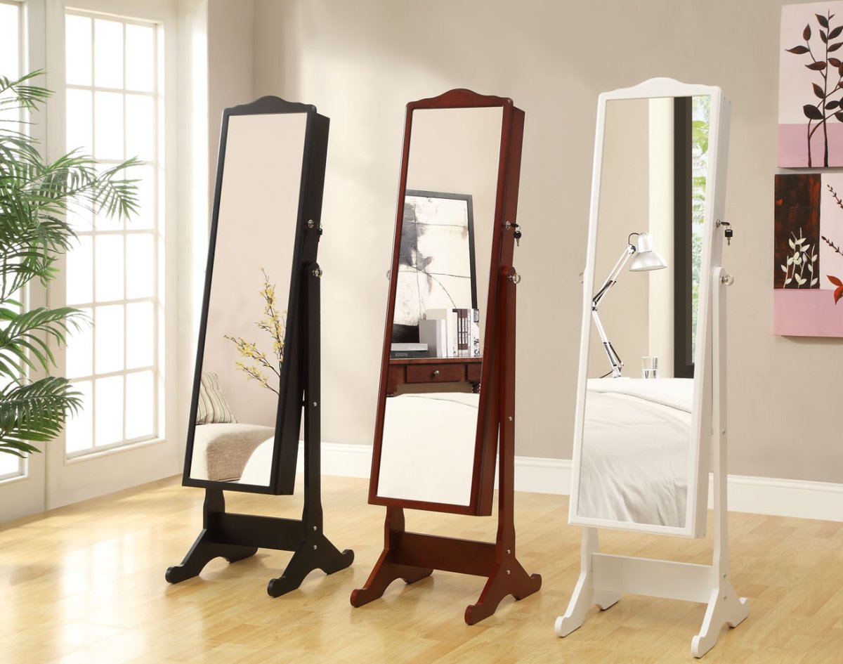Напольные зеркала -шкафы в спальню