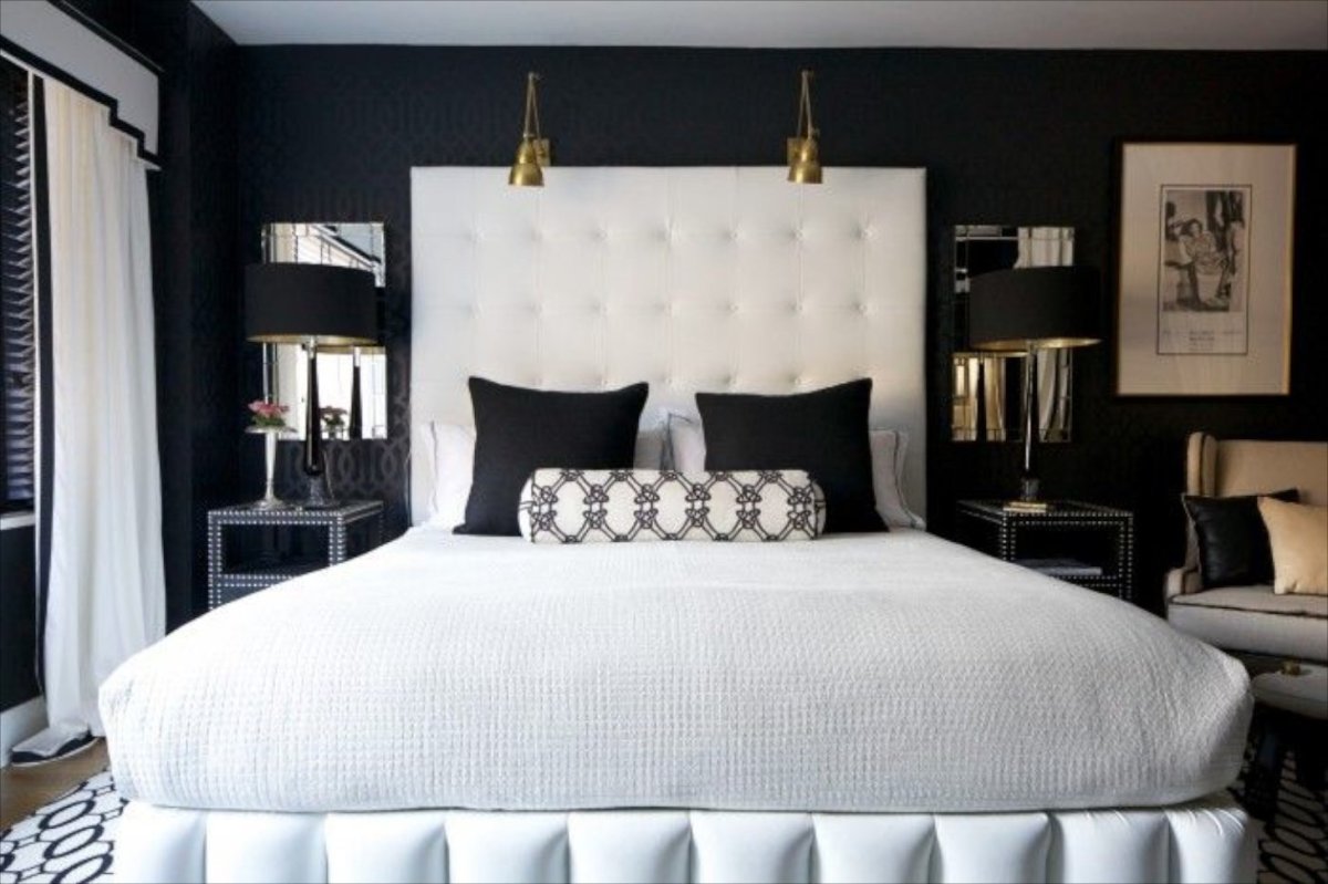Тотал Блэк спальня