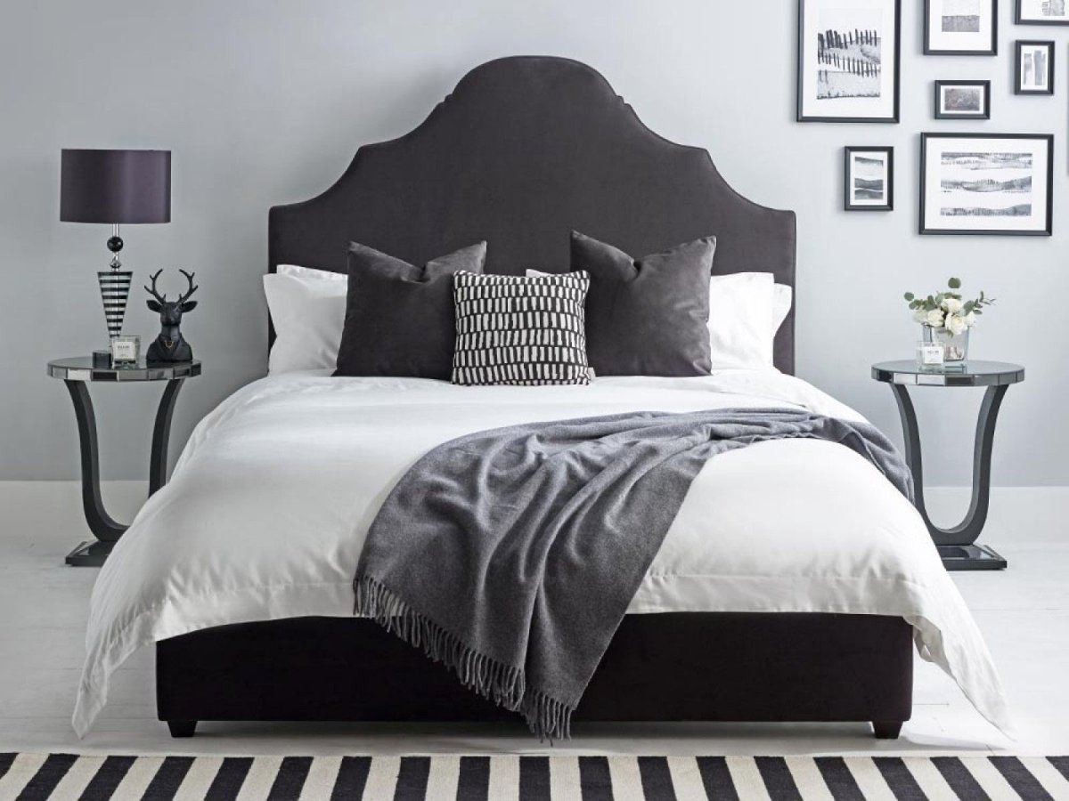 Черная спальня дизайн