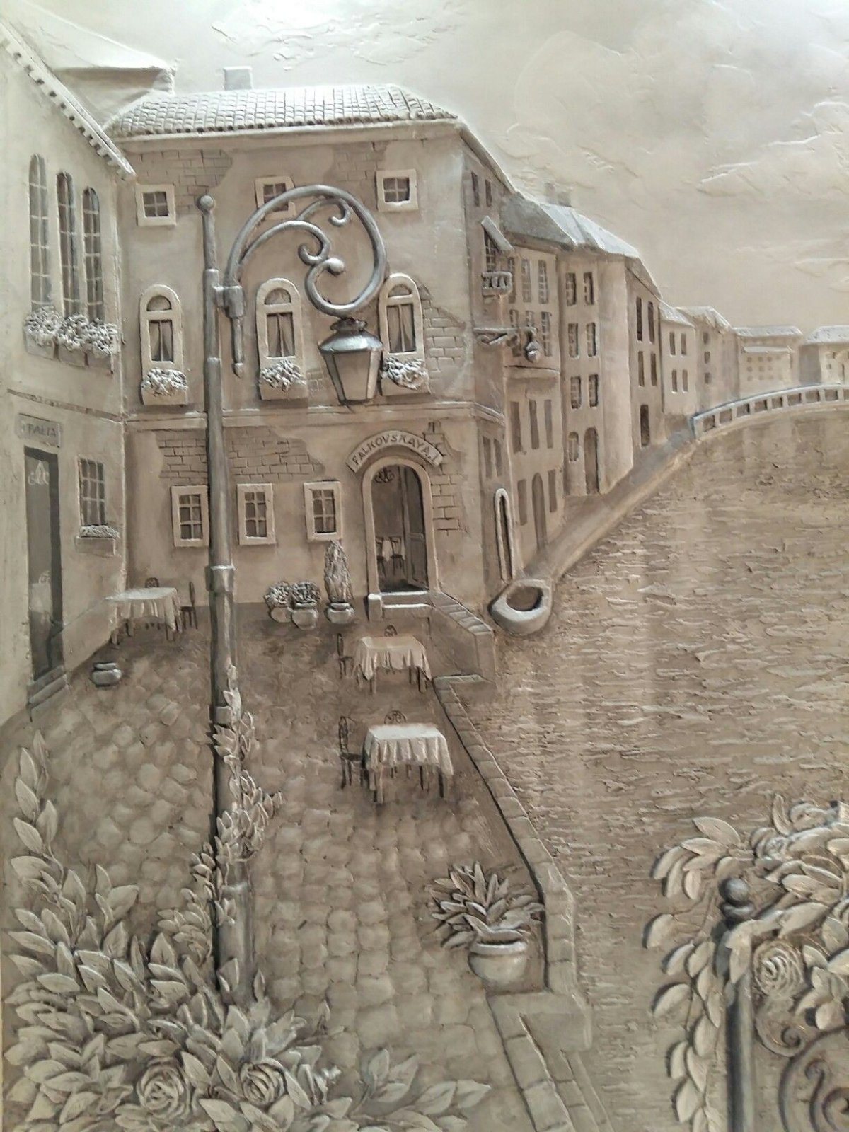 Венеция гризайль